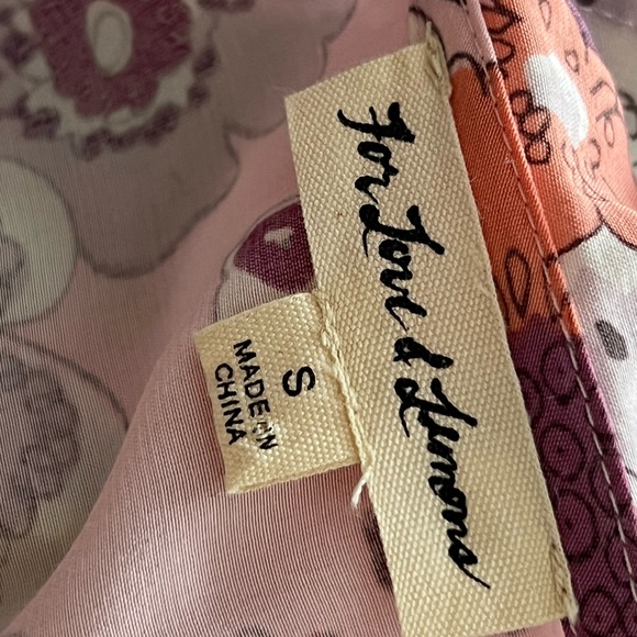 For Love & Lemons Floral Mini Dress Size Small - Picture 4 of 4